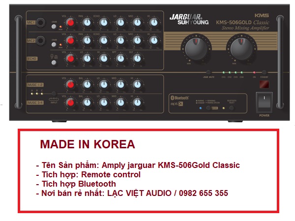 Amply Jarguar KMS 506Gold Classic