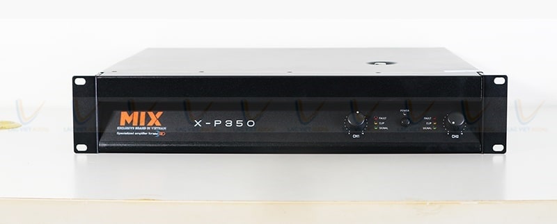 Cục đẩy công suất 200W Mix -P350 có linh kiện chất lượng cao, âm thanh chuyên nghiệp, độ bền tốt.