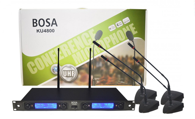 Thường được sử dụng cho các hội nghị với 4 mic. Micro có độ hút âm thanh cao, nhạy, âm thanh hay